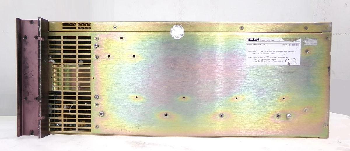 Used Elgar SW5250A-3-3-2 SmartWave Industrial Power Source SW5250A Damaged Untested