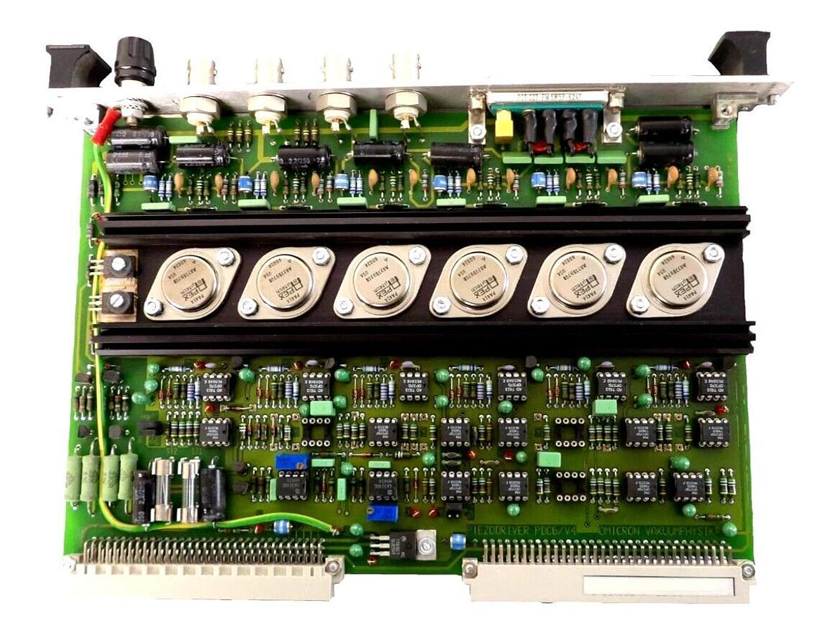 Used Omicron Vakuumphysik PDC6/V4 Piezo Driver PCB SPM CU Working Surplus