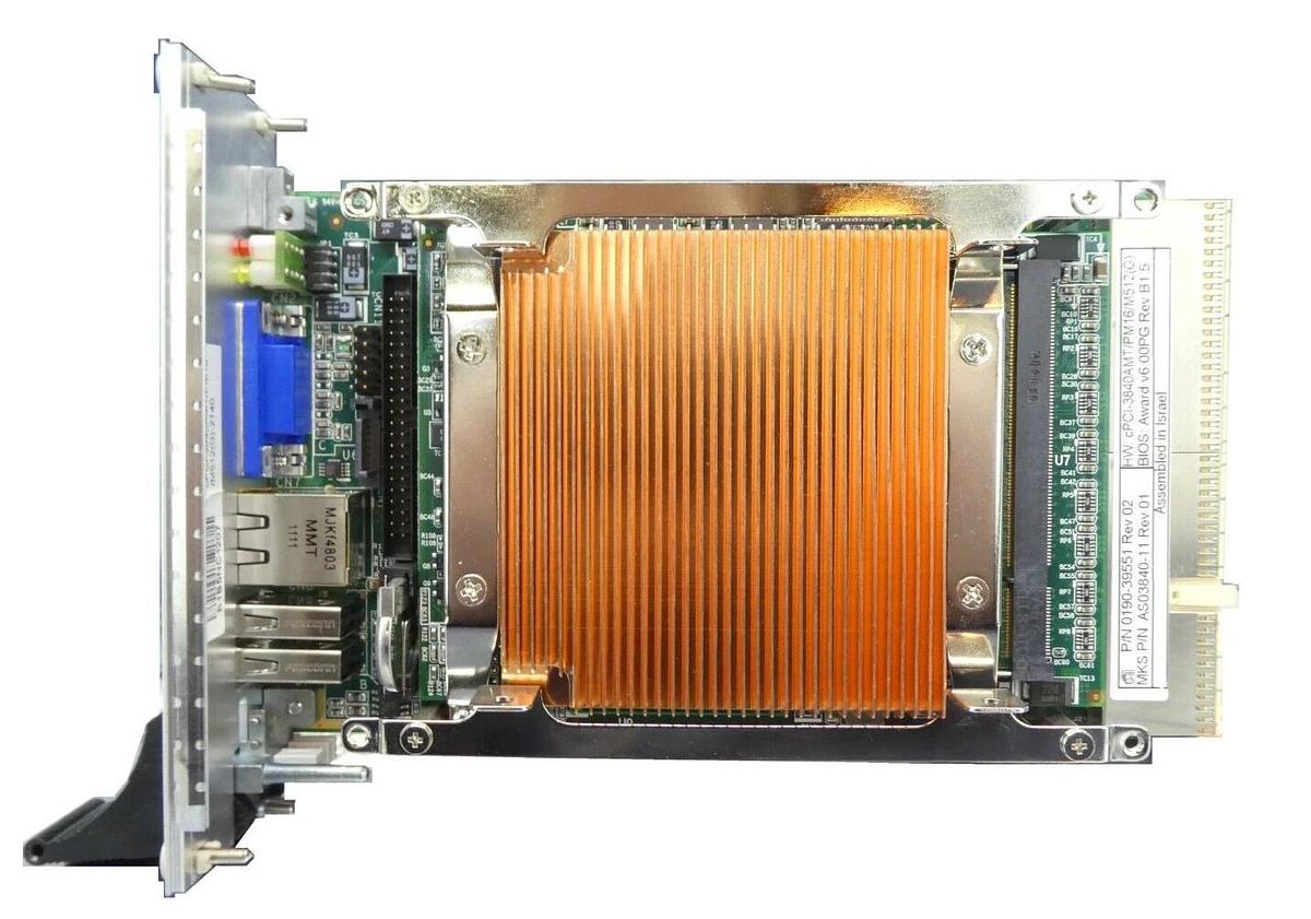 Used MKS Instruments AS03840-11 PCB Card CPCI-3840 AMAT 0190-39551 Working Surplus