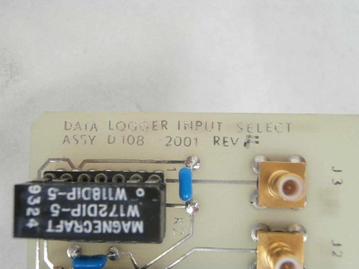 Used Varian D 108972001 Dose Processor Data Logger Input PCB Card D108972001 Working