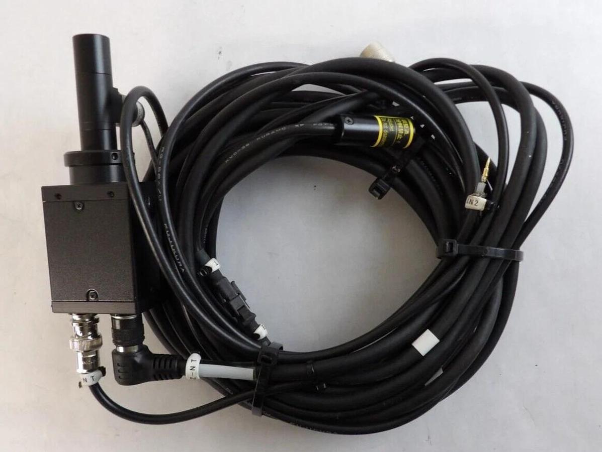 Used Sony XC-ST50 CCD Camera w/Moritex Light Spot MCEC-CW8 Lot of 2 RXP-1200 Surplus