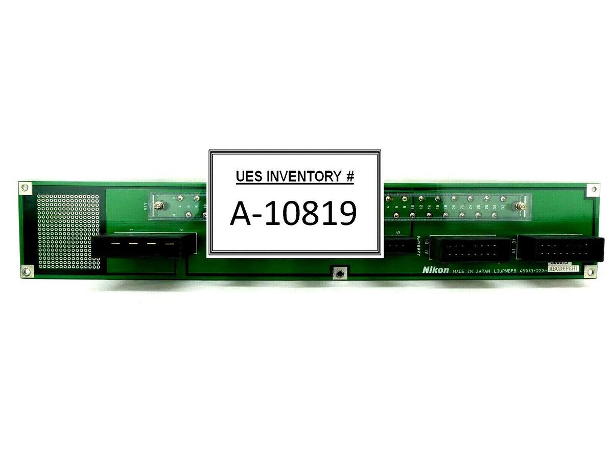 Used Nikon 4S013-223 Backplane Interface Board PCB LIUPWBPB NSR Series Working Spare
