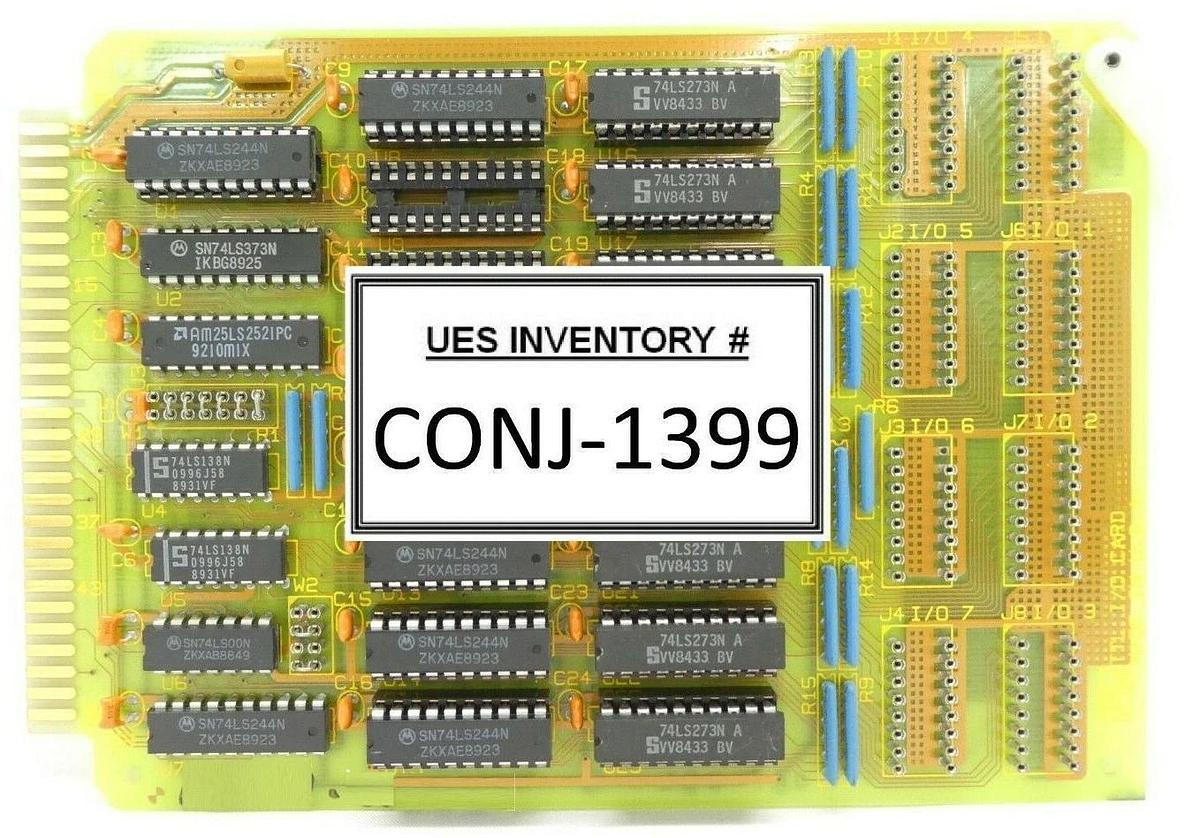 Used PL Pro-Log 7604A-S587 TTL I/O PCB Card Lam Research 810-001314-001 Working Spare
