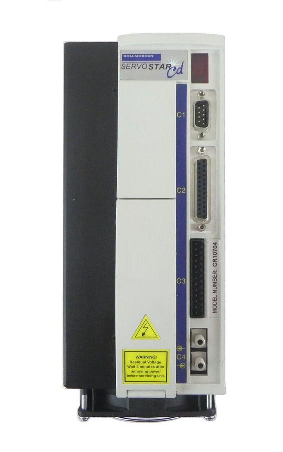 Used Kollmorgen PRD-AM40ASIC-A2 Servo Drive CR10704 SERVOSTAR CD Working Surplus