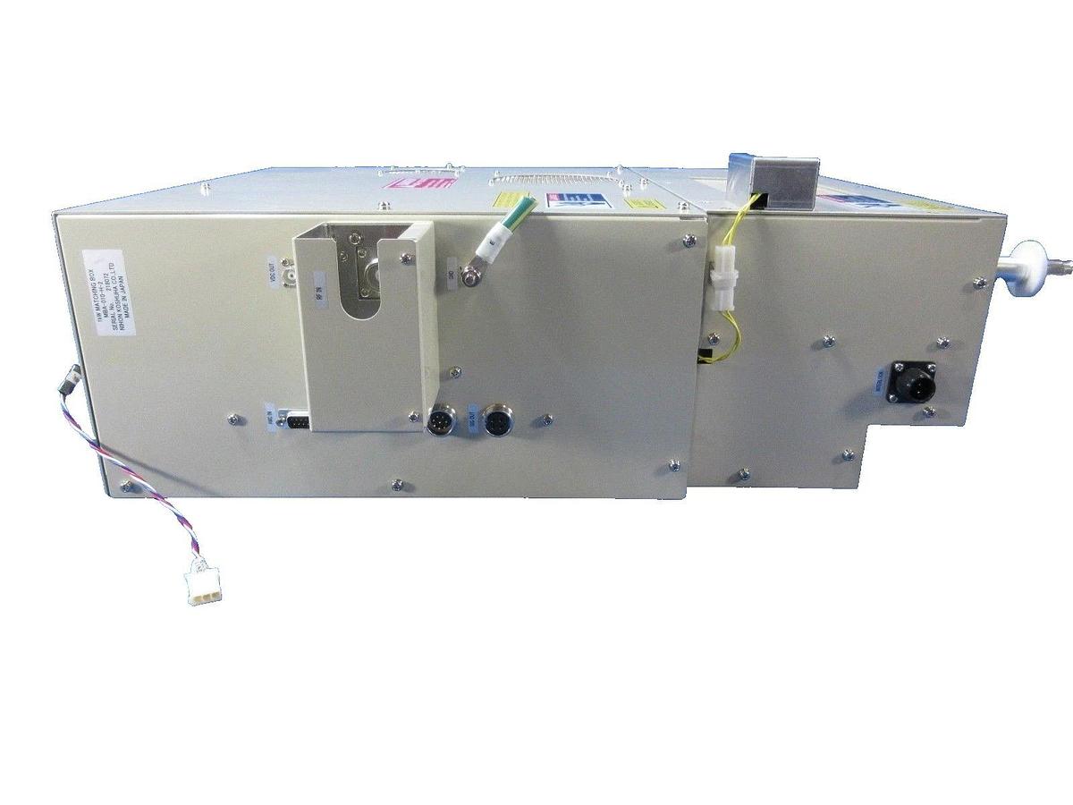 Used Nihon Koshuha MBA-010-H-2 1kW RF Matching Box & Filter Unit FLU-450B-03 Working