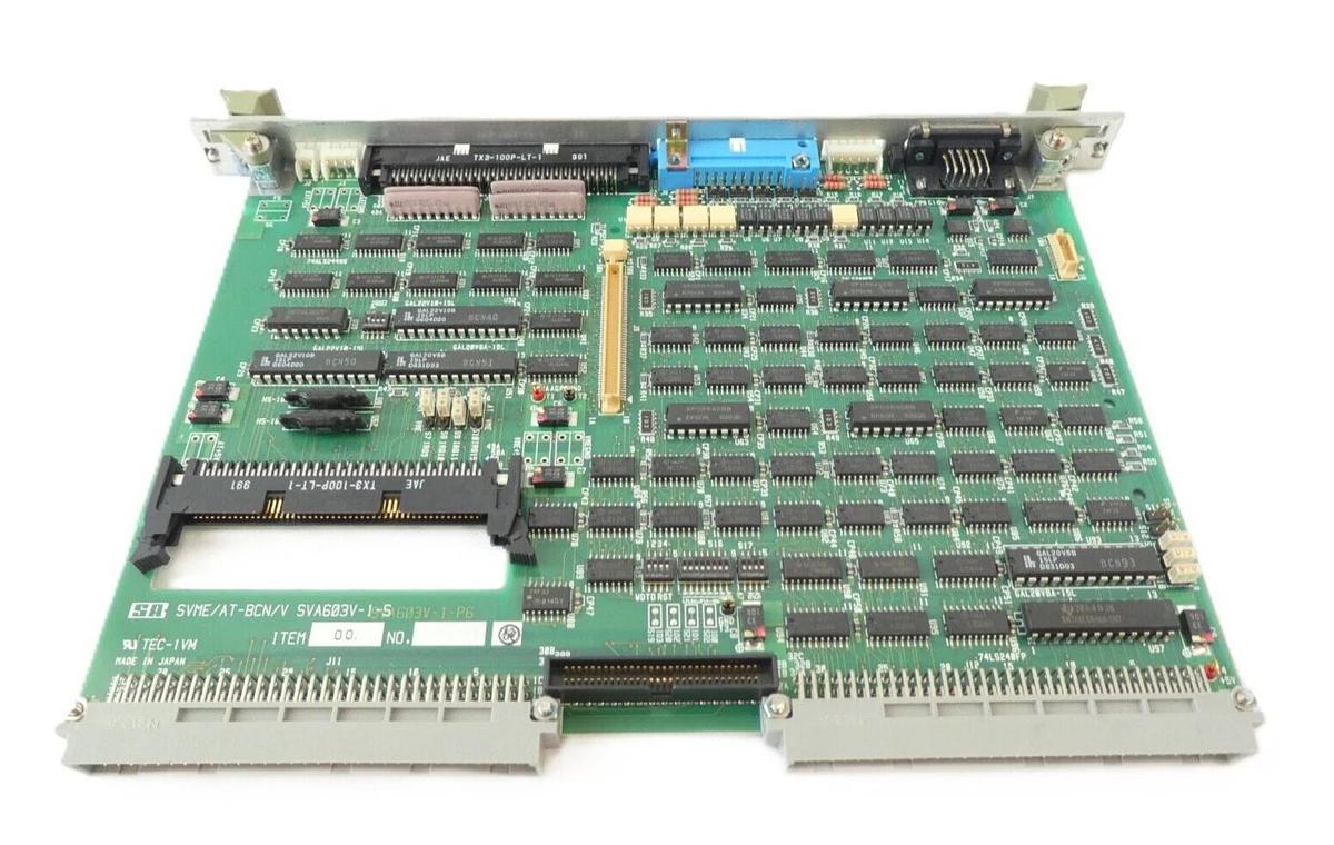 Used Sanritz Automation SVME/AT-BCN/V Processor PCB Card SVA603V-1-S Working Surplus