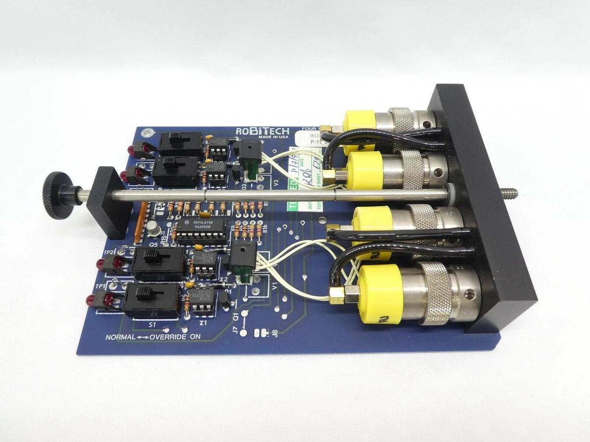 Robitech 980-4513 Four Valve Module PCB Card New Surplus