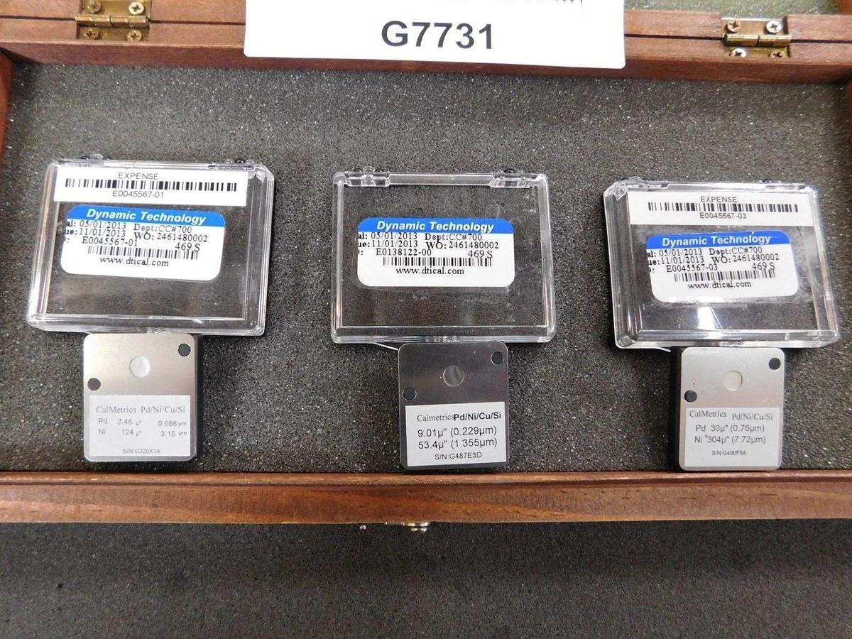 Used CALMETRICS S07494-2 ISO17025 Accreditation Cert L2319 Set Working Surplus