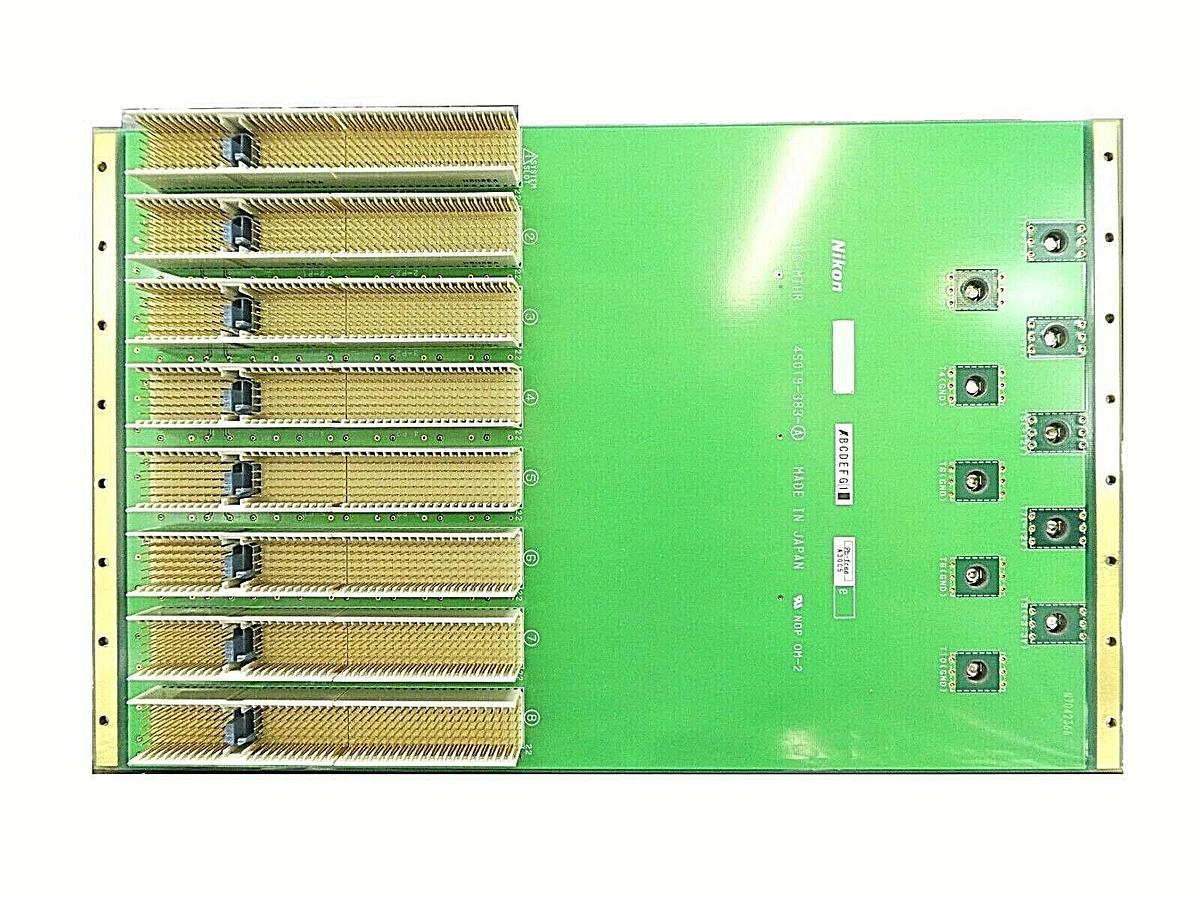 Used Nikon 4S019-383-Ⓐ ALG-MTHR Backplane PCB 660-CPCI08WAN-2 PICMG 2.0 NSR FX-601F