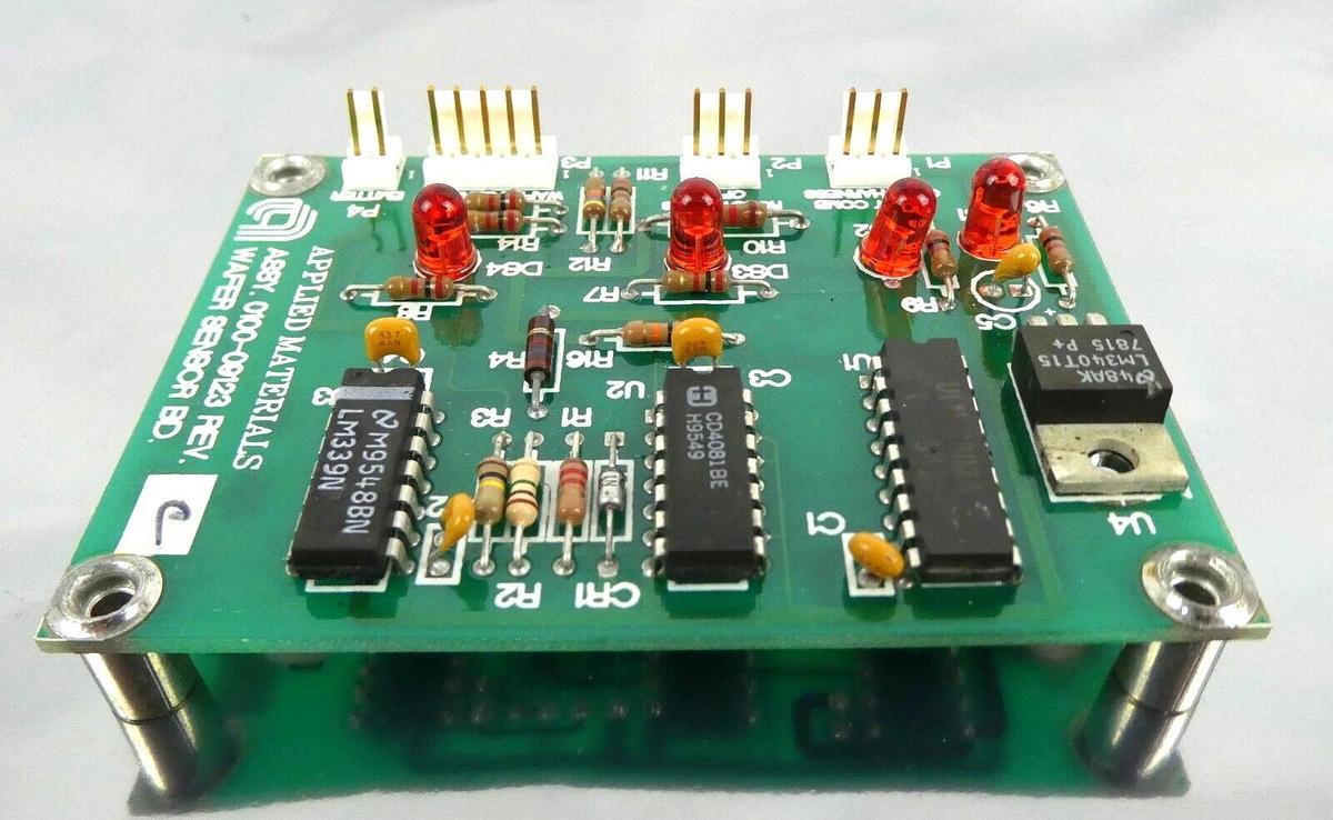 Used AMAT Applied Materials 0100-09123 Wafer Sensor PCB P5000 Precision 5000 Working