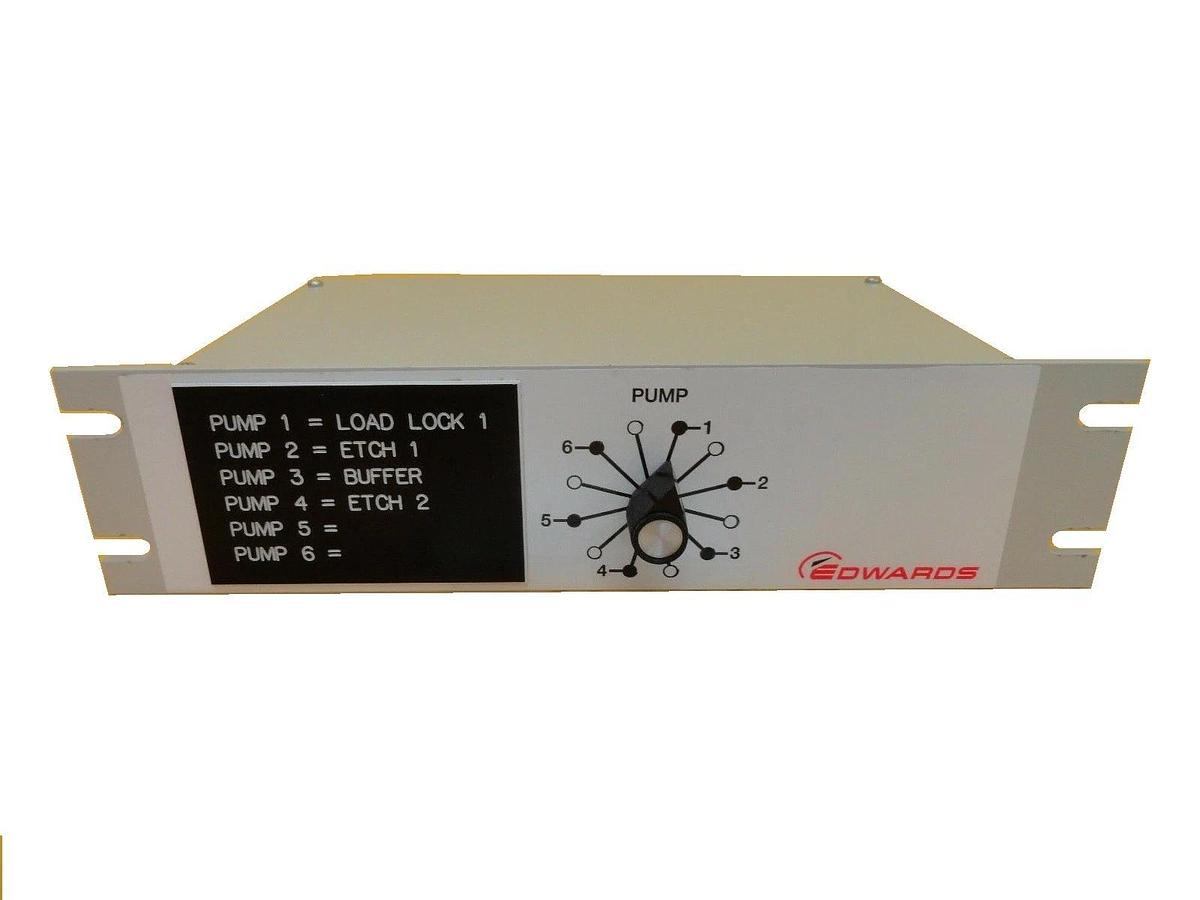 Edwards NRY0190412 6-Pump System Switch Box for iGX Vacuum Pumps New Surplus