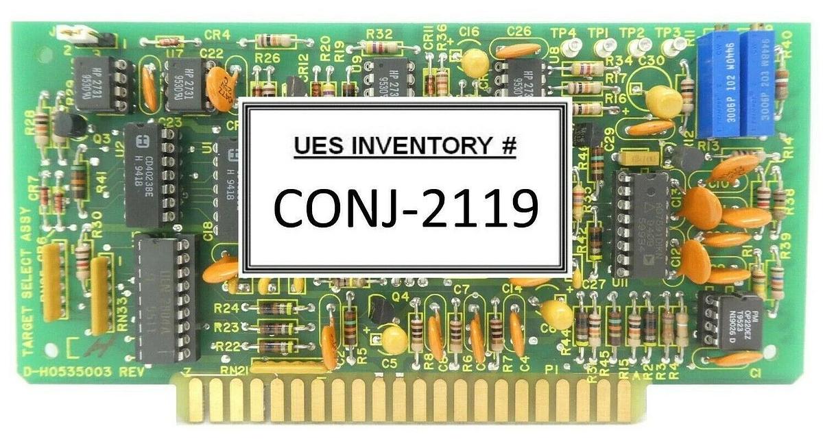 Varian Semiconductor VSEA D-H0535003 Ion Target Select PCB Card Rev. H New Spare