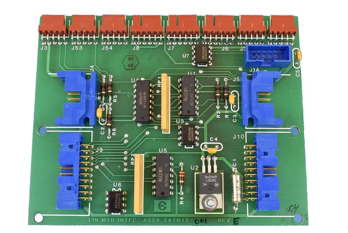 Used Electroglas 247012-001 LIN MTR INTFC PCB Board Used Working