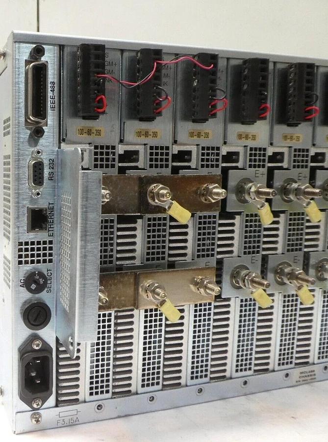 Used Transistor Devices MCL488 DC Multi Channel Electronic Load Mainframe As-Is