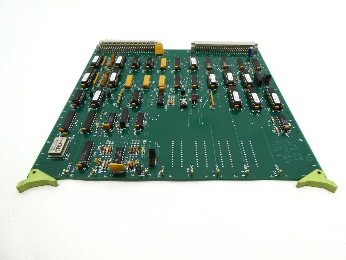 Used ESI Electro Scientific Industries CKA 60565 MAN FUNCT Interface PCB Card Working