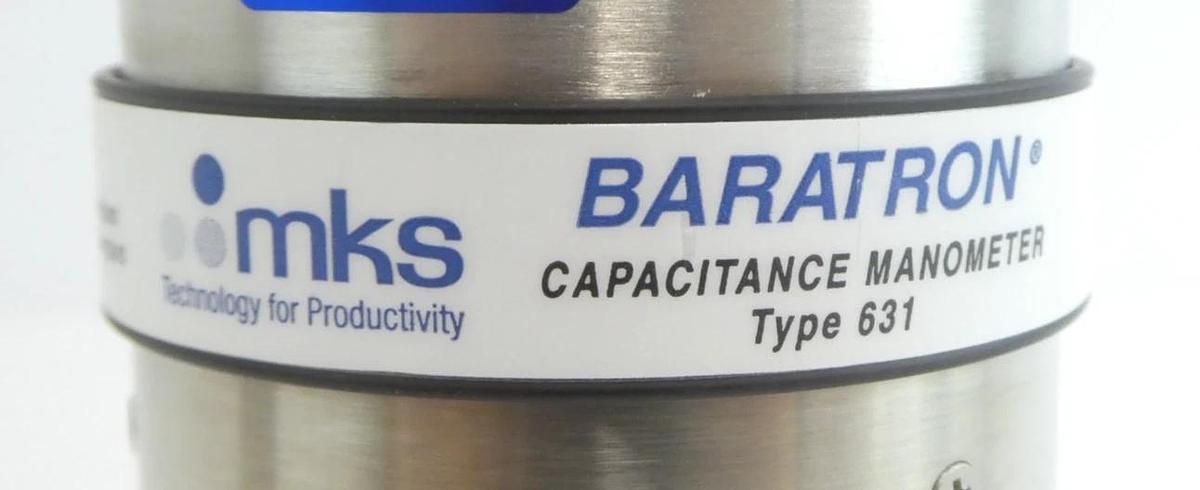 Used MKS Instruments 631D12T8FHBB Baratron Capacitance Manometer Type 631 Working