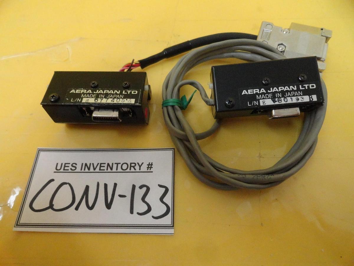 Used Aera CA-26A MFC Mass Flow Controller Card Edge Adapter CA-11 Lot of 2 Used