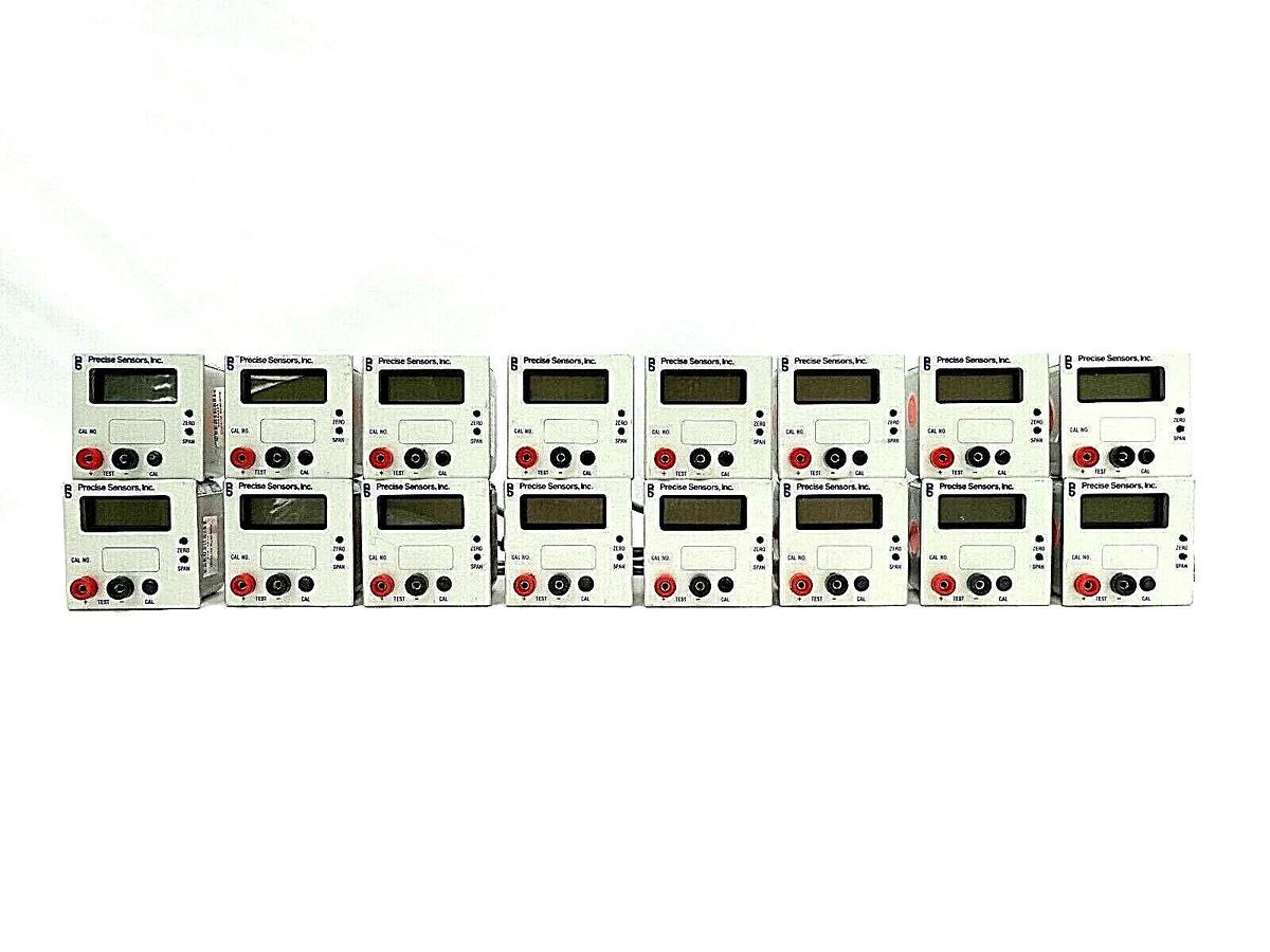 Used Precise Sensors 4863-100-RM-03 Vacuum Digital Display Reseller Lot of 16 Working