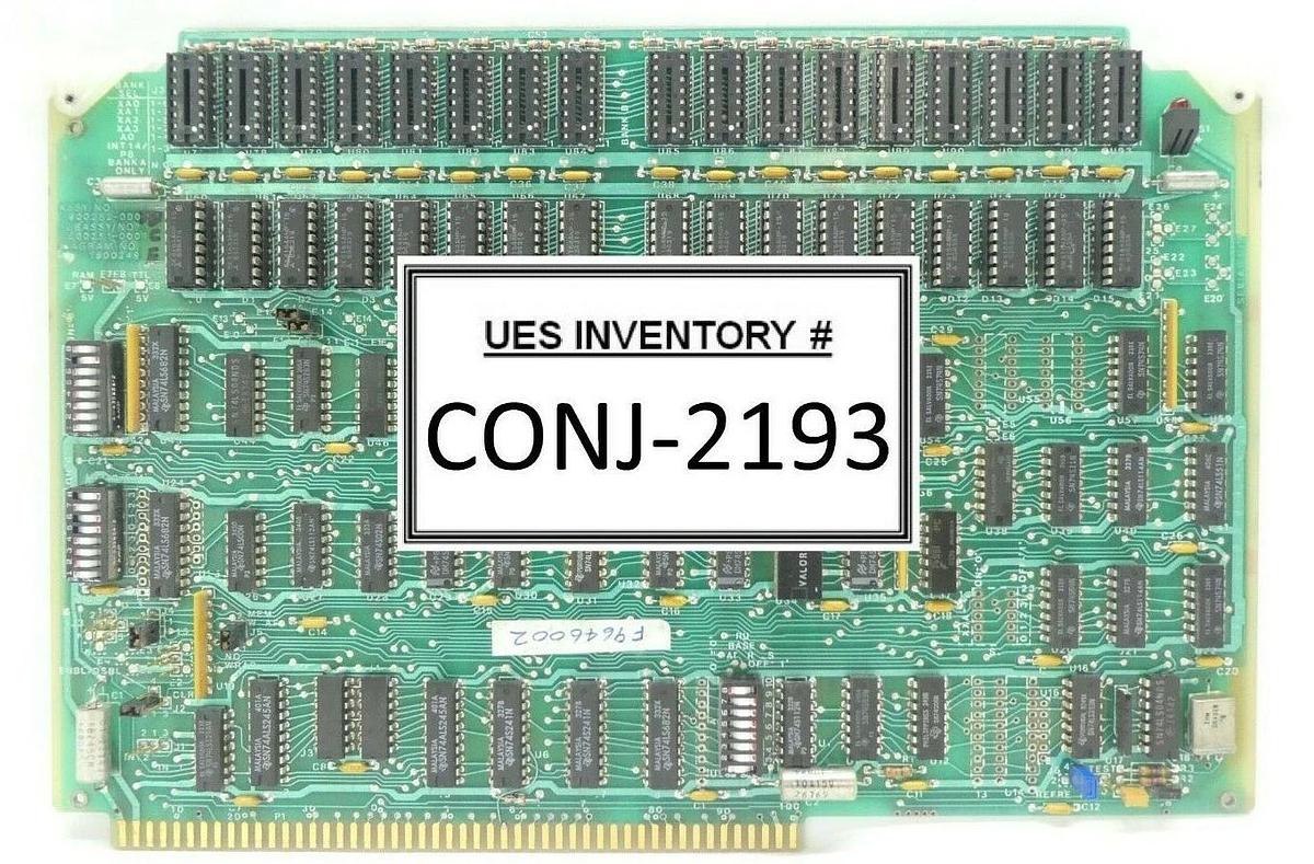 Used Texas Instruments 1600252-0006 RAM Module PCB Card TM990/203A-3 Varian F9646002