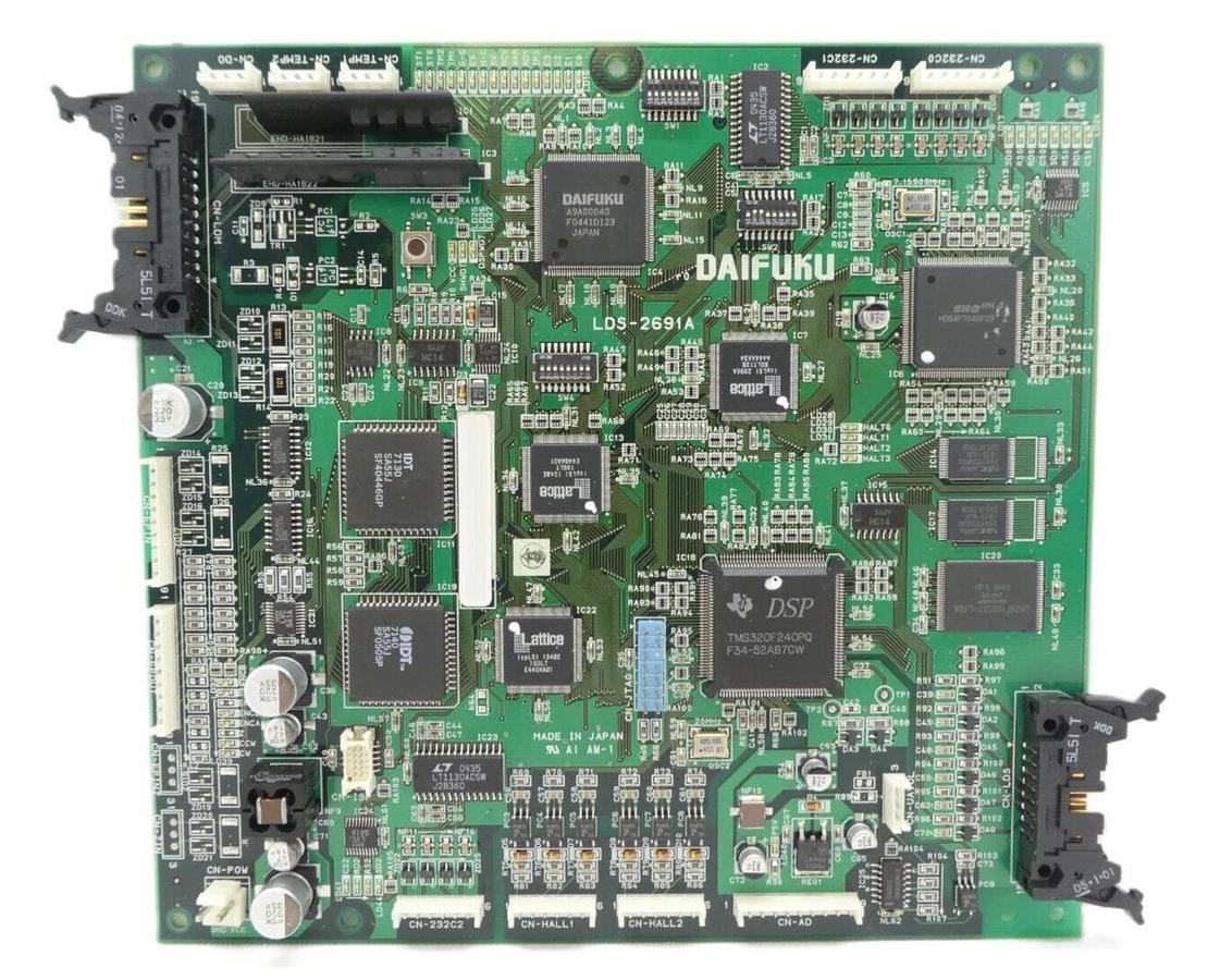 Used Daifuku LDS-2691A System Processor PCB Reseller Lot of 2 Working Surplus