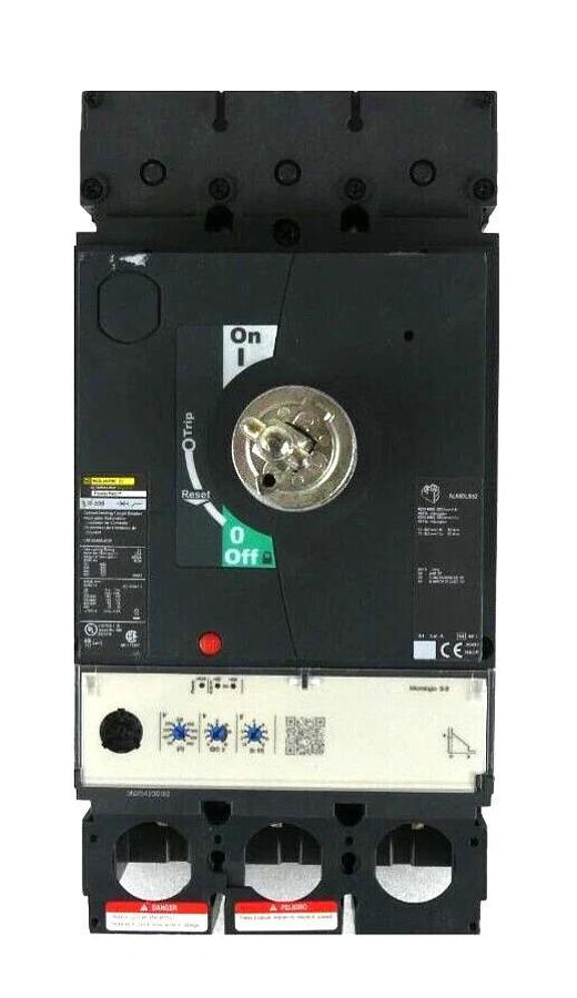 Used Schneider Electric LRF36400U31X 3-Pole Circuit Breaker PowerPact LR400 Working