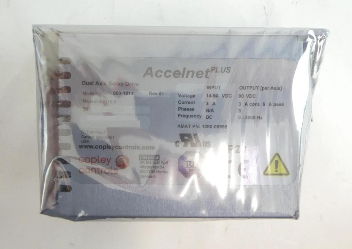 Copley Controls 800-1814 Single Axis Servo Drive Lot of 2 New