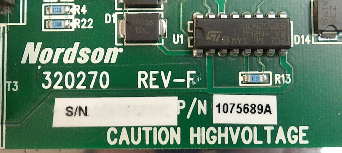 Used Nordson 1075689A Power Distribution PCB MSP2-610V CoolWave 2 CW2 Working Spare