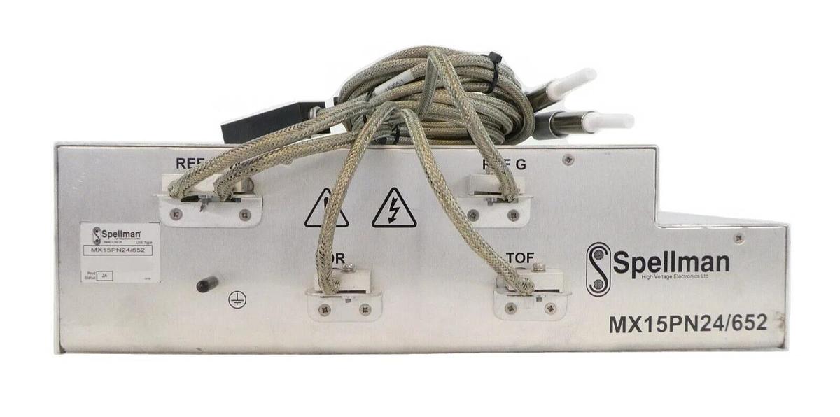 Used Spellman MX15PN24/652 Power Supply Unit Waters Xevo Q2 QTof Spectrometer Working