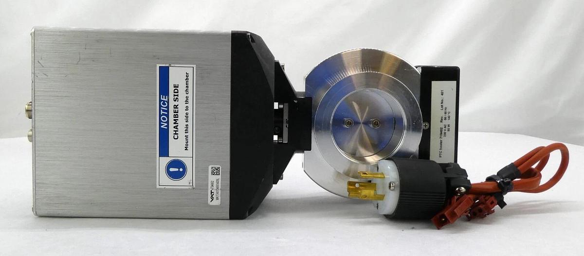 Used VAT 61234-KAGQ-BFT2 Butterfly Valve Control Series 612 Working Surplus