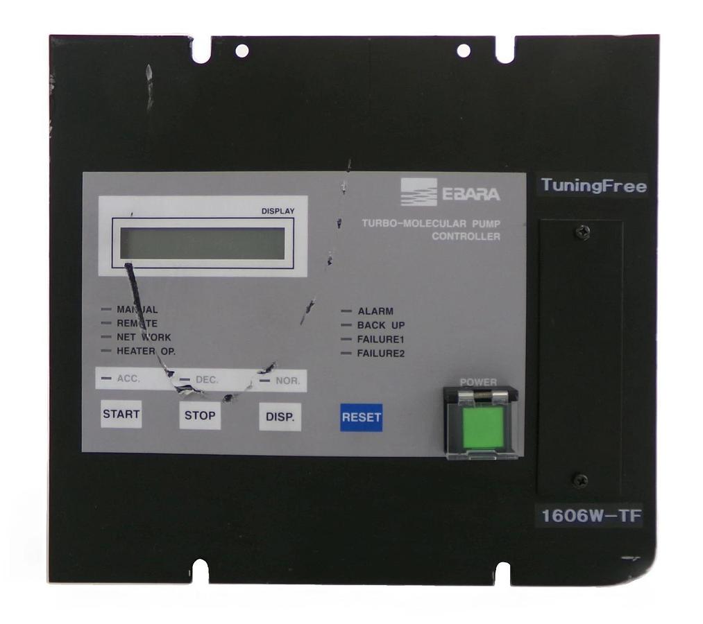 Used 1606W-TF Ebara AET16-4490C Turbomolecular Pump Controller Tune Free As-Is