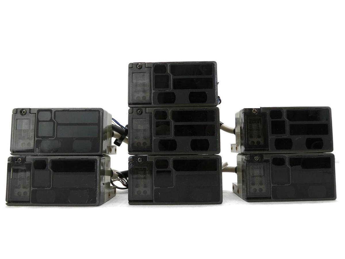 Used SUNX PX-24ES Obstacle Detection Sensor Reseller Lot of 7 Working Surplus