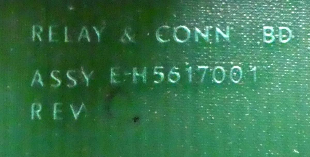 Used Varian Semiconductor E-H5617001 Relay Connection PCB Board Assembly AS-Is