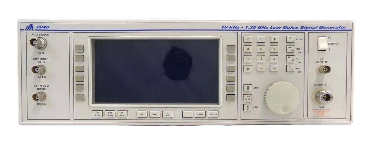 Used IFR 2040 10khz-1.35Ghz Low Noise Signal Generator 9.15 Error 27 Dented As-Is
