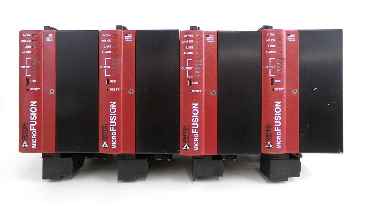 Used Control Concepts uF1HXTB0-80-P7000 SCR Controller MicroFUSION AMAT Lot of 8