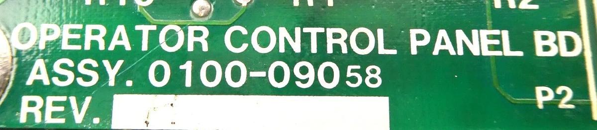 Used AMAT Applied Materials 0100-09058 Operator Control Panel PCB Working Surplus