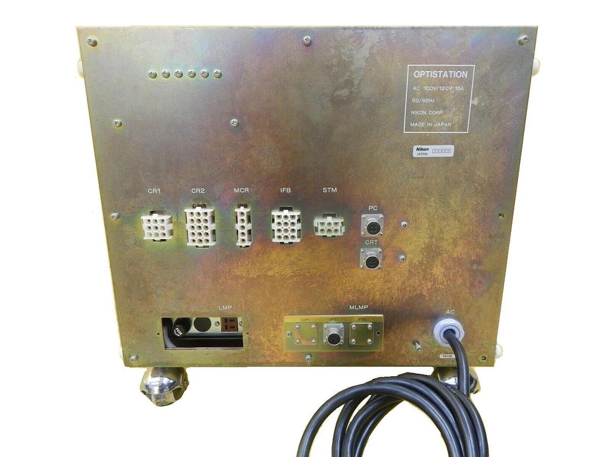 Used Nikon Power Unit Roll Around 100/120VAC Power Supply OPTISTATION 3 Working Spare