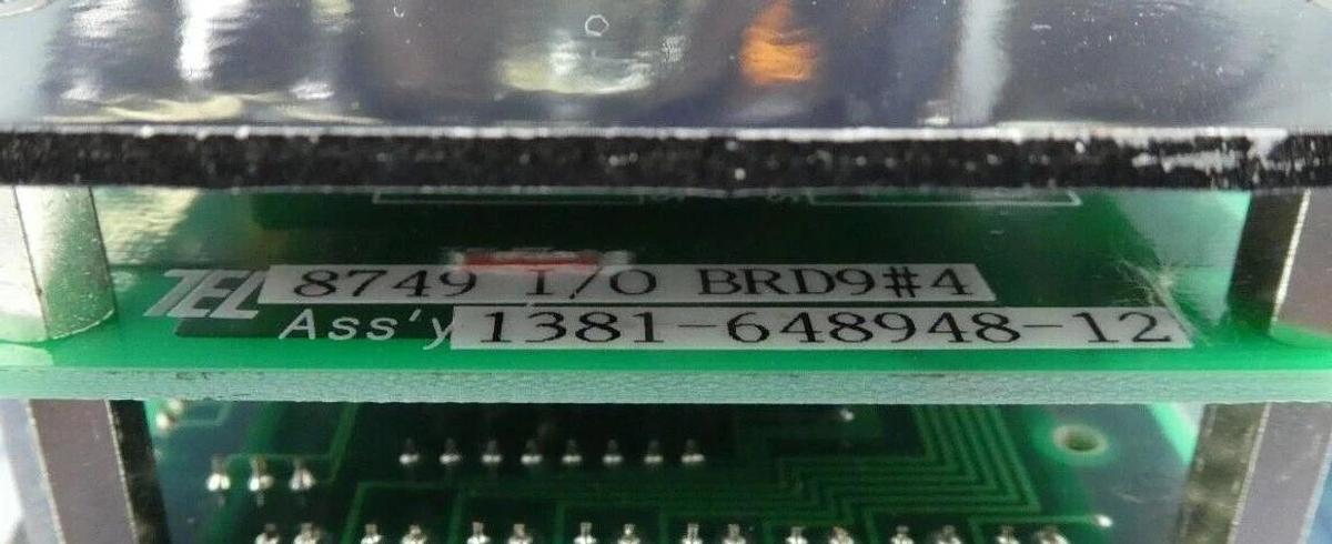 Used TEL Tokyo Electron Sub Tank Auto Supply Operation Panel PCB Lot of 2 Working