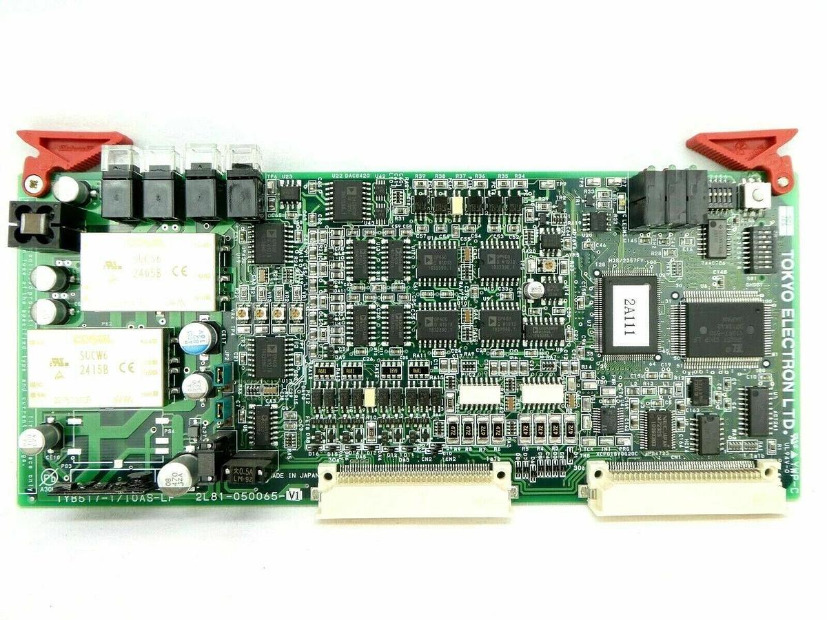 Used TEL Tokyo Electron 2L81-050065-V1 Processor PCB Card TYB517-1/IOAS-LF Working