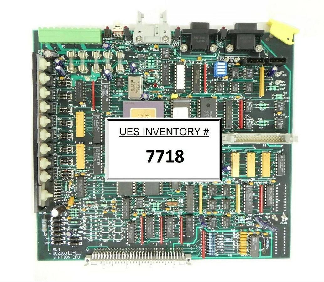 Used SVG Silicon Valley Group 80266B3-01 Coater Station CPU PCB Card 90S DUV Working