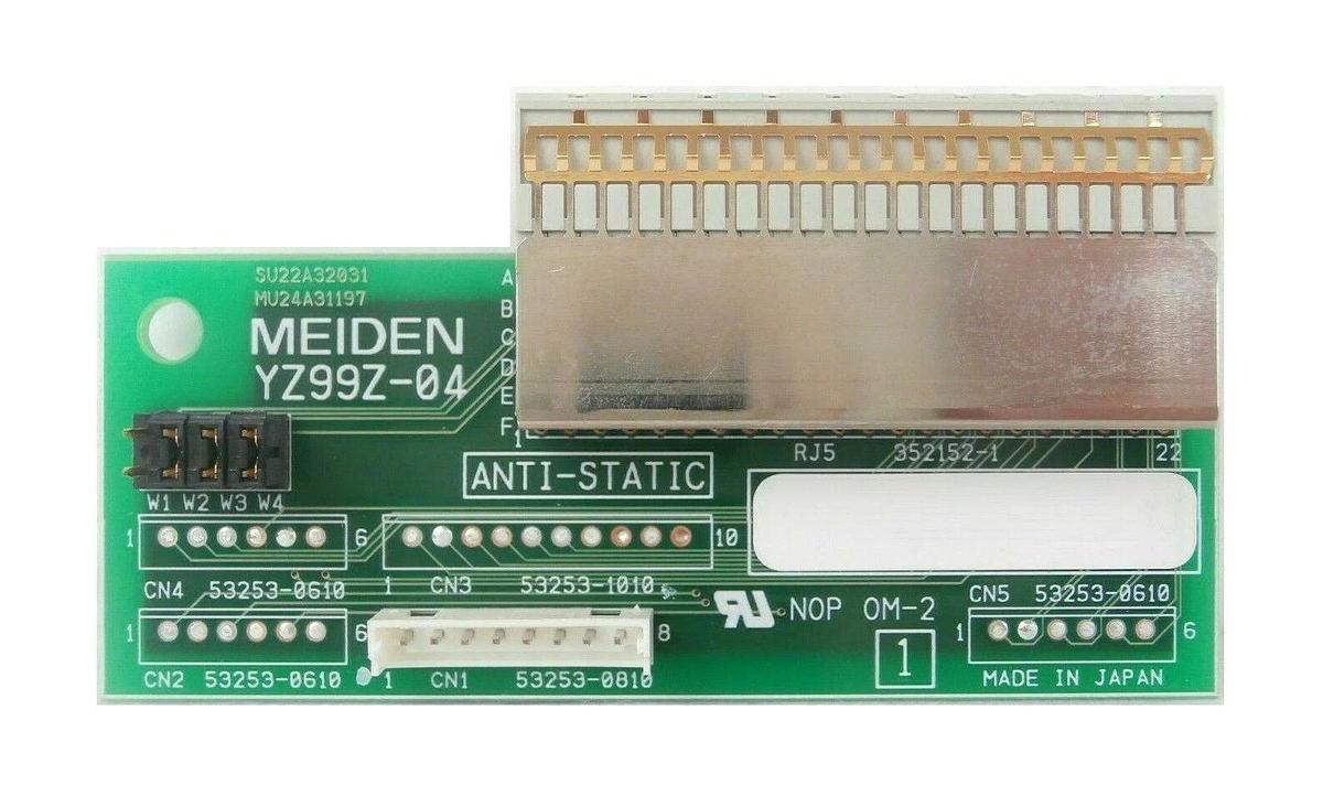 Used Meiden YZ99Z-04 Backplane Interface Board PCB SU22A32031 TEL Lithius Working