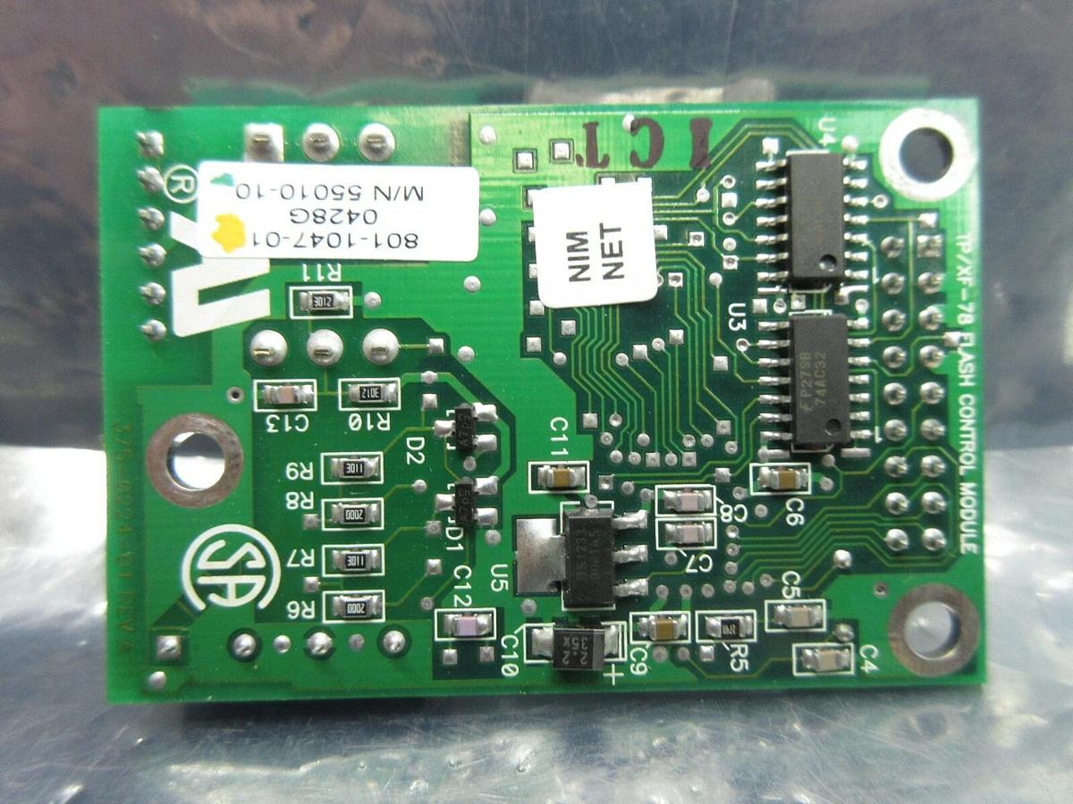 Used Echelon 375-0224-01 Flash PCB TP/XF-78 NIM NET Edwards 801-1047-01 im Working