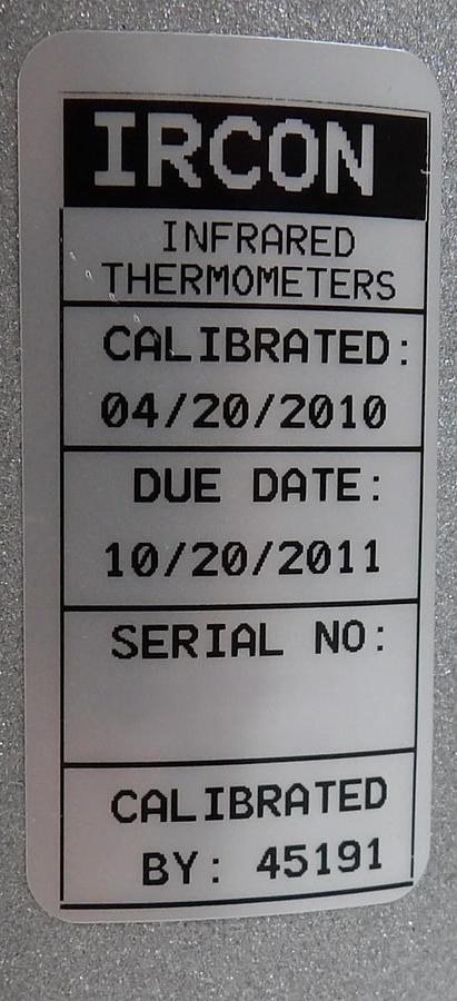 Ircon MRT39999C Infrared Thermometer Transmitter T SERIES 0090-03991 Refurbished