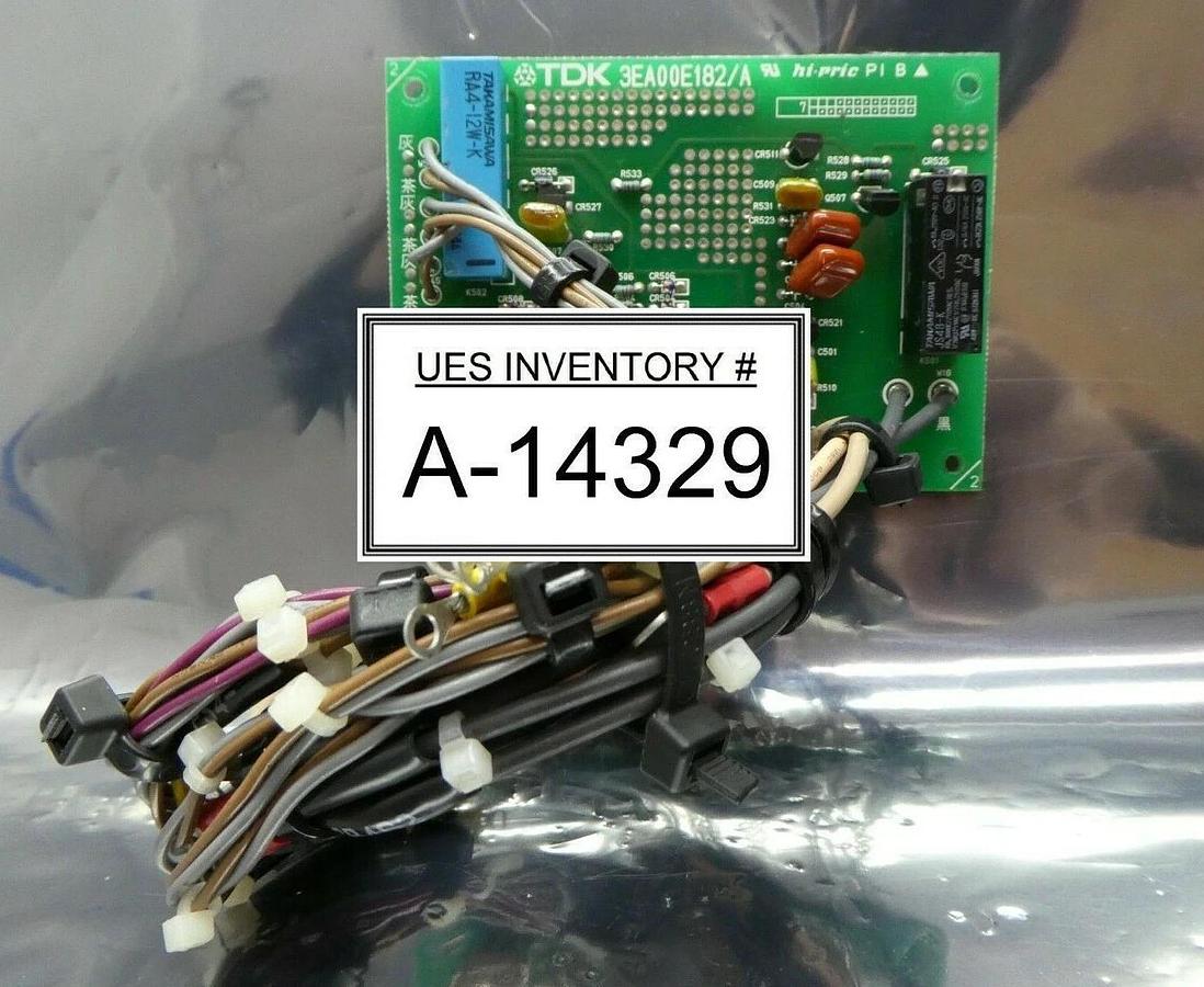Used TDK 3EA00E182/A Interface Relay Board PCB hi-pric with Cables Used Working