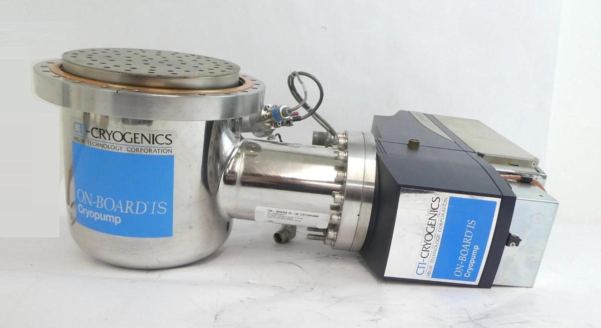 Used CTI-Cryogenics 8185095G001R On-Board IS-8F Cryopump AMAT Tested Working Surplus