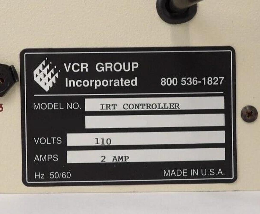 Used VCR Group IRT Stage Controller with Thickness/Rate Monitor STM-100