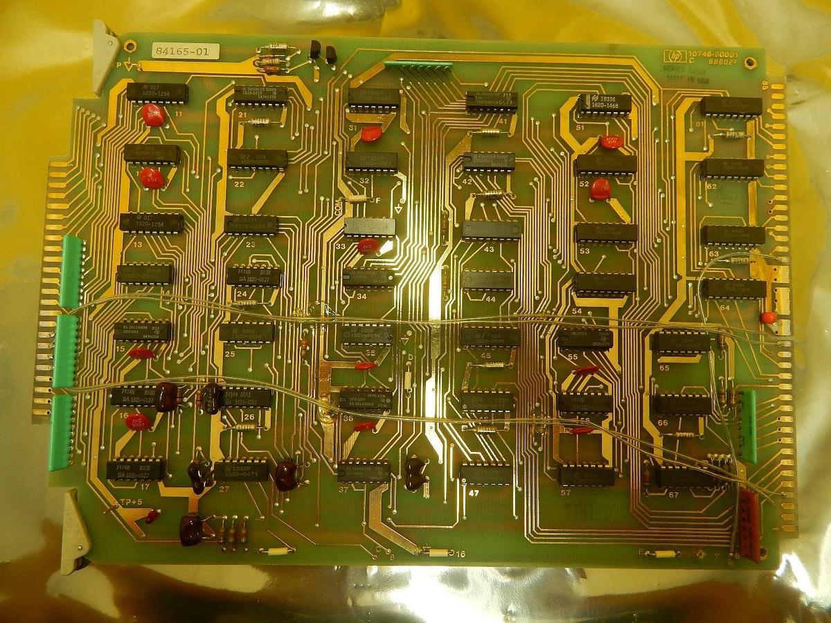 Used HP Hewlett-Pacard 10746-60001 Binary Interface Board PCB Card Rev. C Used