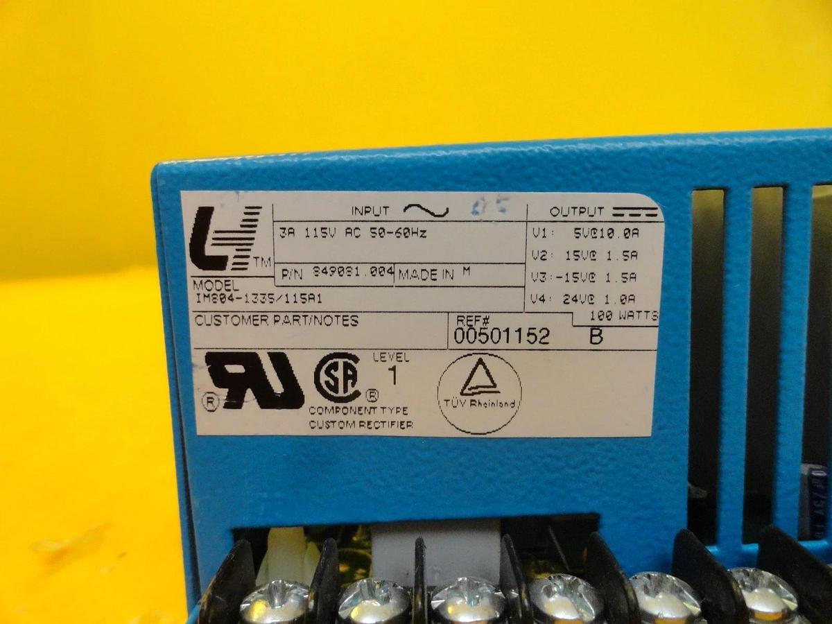 Used L&H Power 849081.004 Power Supply IM804-1335/115A1 Used Working