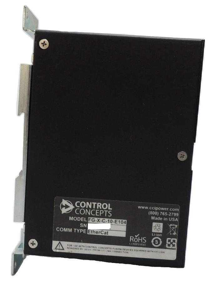 Used Control Concepts FG-X-C-10-E104 DeviceNet Connect Gateway Working Surplus