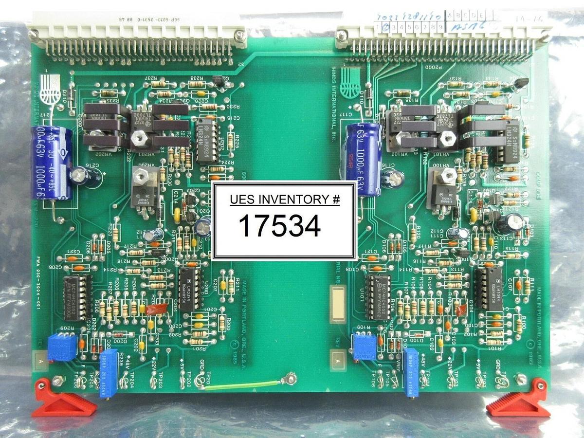 Used Hinds International 030-2004-001 Processor PCB Card ASML 4022.428.11402 PAS Used