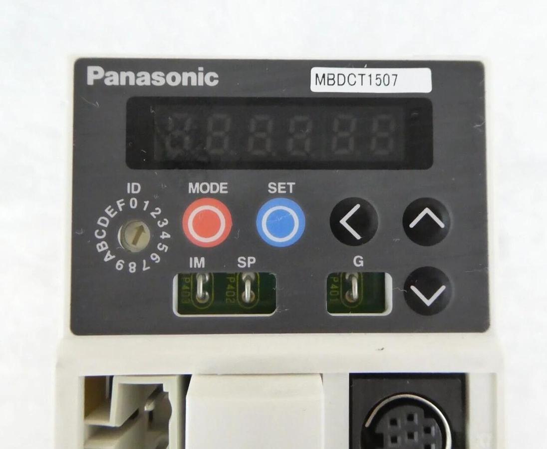 Used Panasonic MBDCT1507 AC Servo TEL Tokyo Electron Clean Track Lithius Working